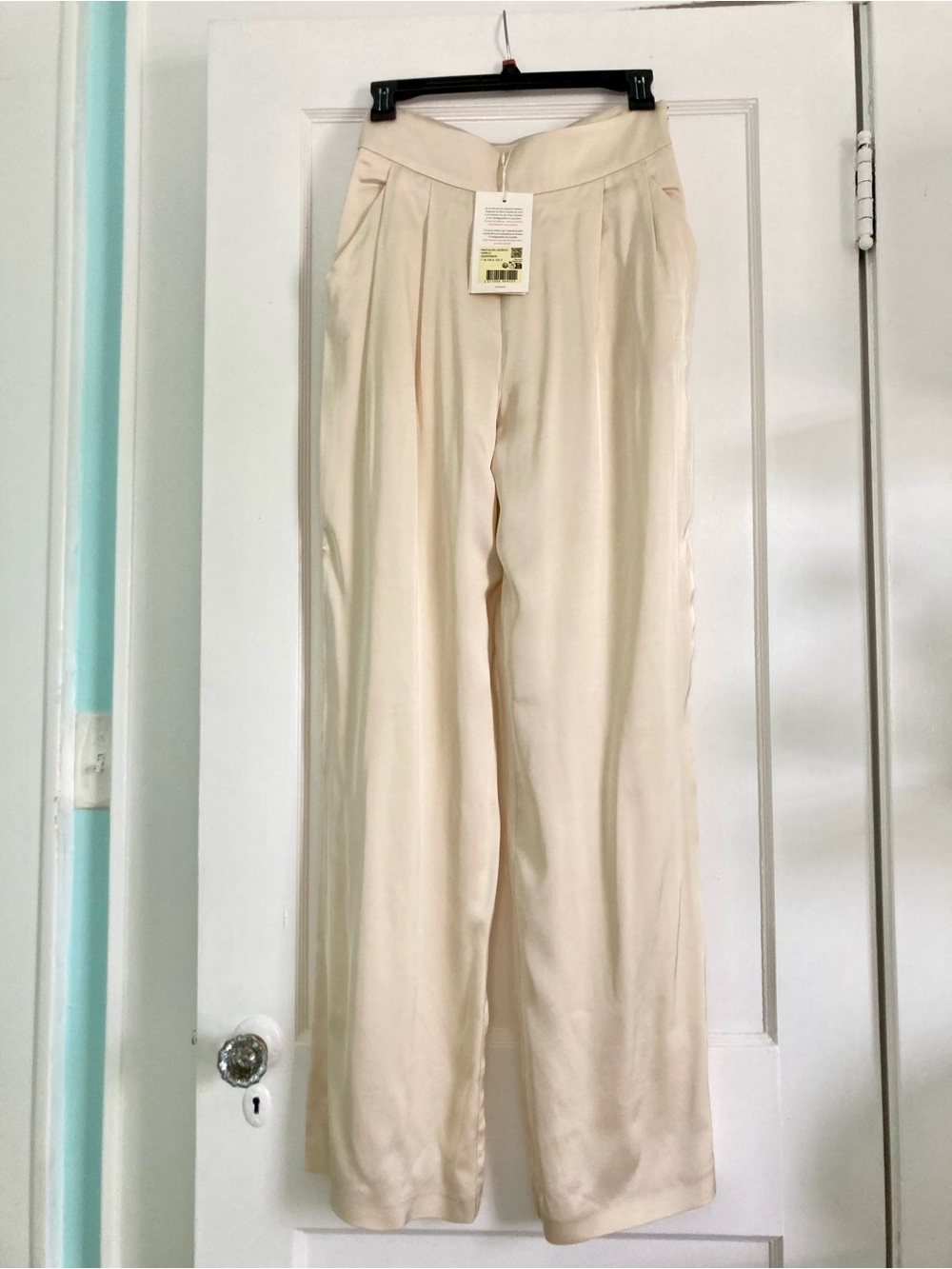 Sezane Georgio Trousers Vanilla size 36 - Picture 3 of 7